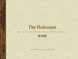 The Holocaust WWII