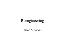 Reengineering Jacob &amp; Sarkar