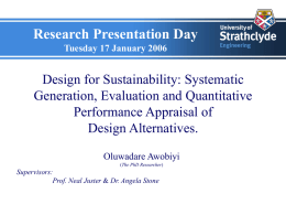 Research Presentation Day