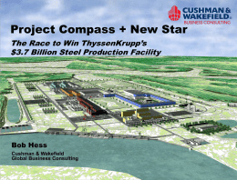 Project Compass + New Star The Race to Win ThyssenKrupp’s Bob Hess