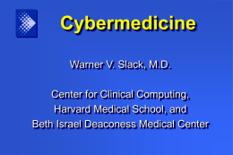 Cybermedicine