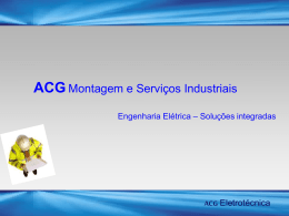 ACG Montagem e Serviços Industriais Eletrotécnica