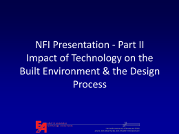 NFI Presentation - Part II Impact of Technology on the Process