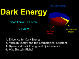 Dark Energy