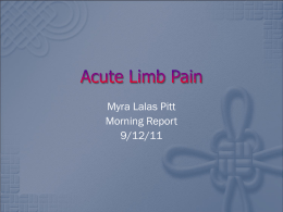 Myra Lalas Pitt Morning Report 9/12/11