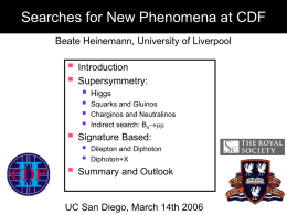 Searches for New Phenomena at CDF 