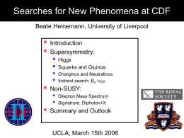 Searches for New Phenomena at CDF 