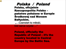 Polska  /  Poland