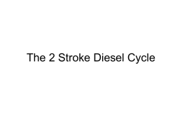 The 2 Stroke Diesel Cycle