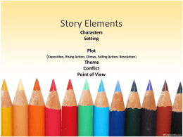 Story Elements Characters Setting Plot