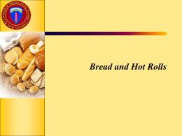 Bread and Hot Rolls