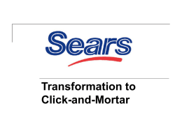 Transformation to Click-and-Mortar