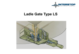Ladle Gate Type LS