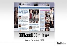 Media Pack May 2009