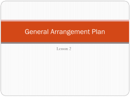 General Arrangement Plan Lesson 2