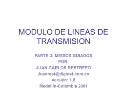 MODULO DE LINEAS DE TRANSMISION
