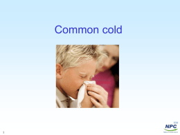 Common cold 1