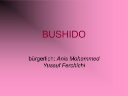 BUSHIDO Anis Mohammed Yussuf Ferchichi