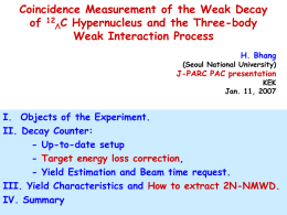Coincidence Measurement of the Weak Decay of C Hypernucleus and the Three-body