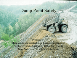 Dump Point Safety