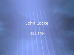 John Locke 1632-1704