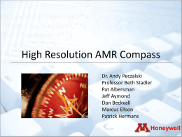 High Resolution AMR Compass