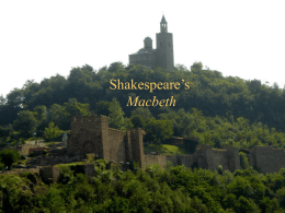 Shakespeare’s Macbeth