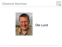 Ole Lund Classical Vaccines