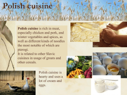 Polish cuisine