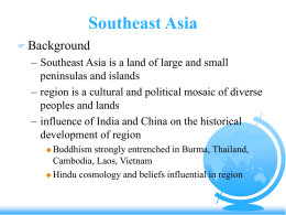 Southeast Asia Background