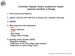 Activities towards future accelerator-based neutrino facilities in Europe