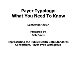 Payer Typology: What You Need To Know