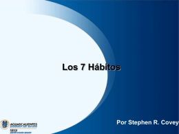 Siete dones humanos únicos Los 7 Hábitos Por Stephen R. Covey