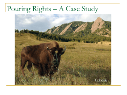 Pouring Rights – A Case Study
