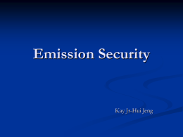 Emission Security Kay Jr-Hui Jeng