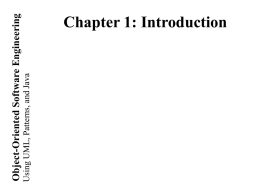 Chapter 1: Introduction g in eer