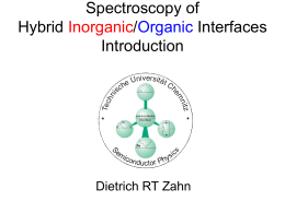 Spectroscopy of Hybrid / Interfaces