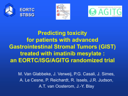 Predicting toxicity for patients with advanced Gastrointestinal Stromal Tumors (GIST)