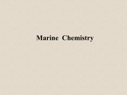Marine  Chemistry