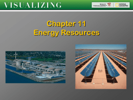 Chapter 11 Energy Resources