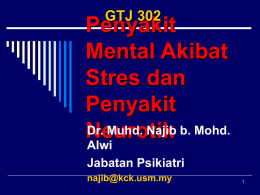 Penyakit Mental Akibat Stres dan Neurotik