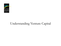 Understanding Venture Capital