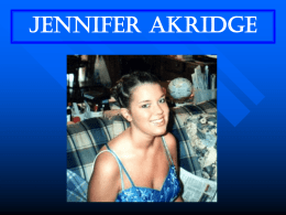 Jennifer Akridge