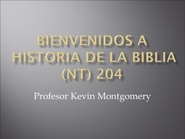 Profesor Kevin Montgomery
