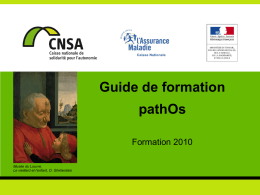 Guide de formation pathOs Formation 2010 Musée du Louvre.