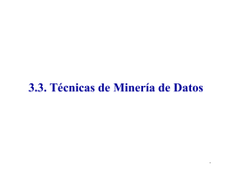 3.3. Técnicas de Minería de Datos 1