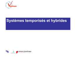 Systèmes temporisés et hybrides