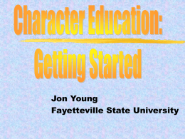 Jon Young Fayetteville State University