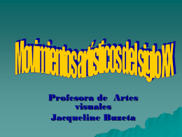 Profesora de  Artes visuales Jacqueline Buzeta