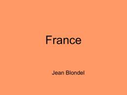 France Jean Blondel